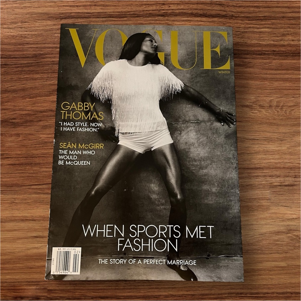 Vogue Winter 2025 Issue Featuring Gabby Thomas